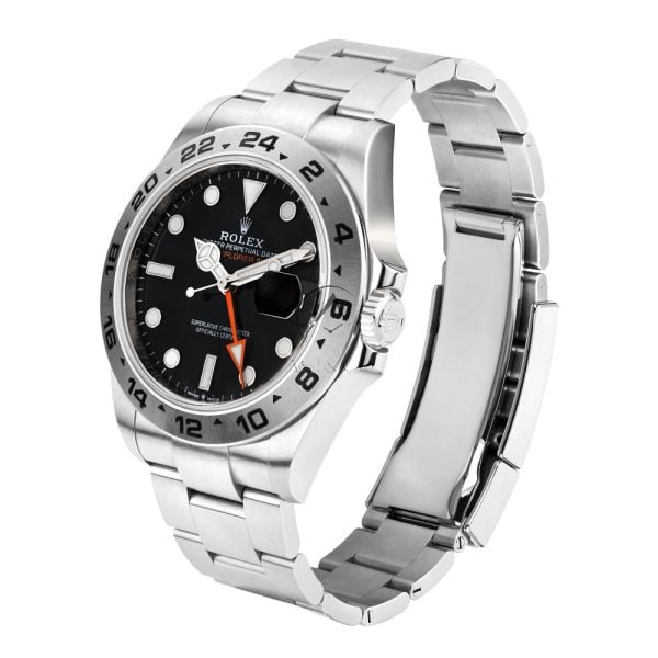 Rolex Explorer II 226570, Stainless Steel, Black Index Dial