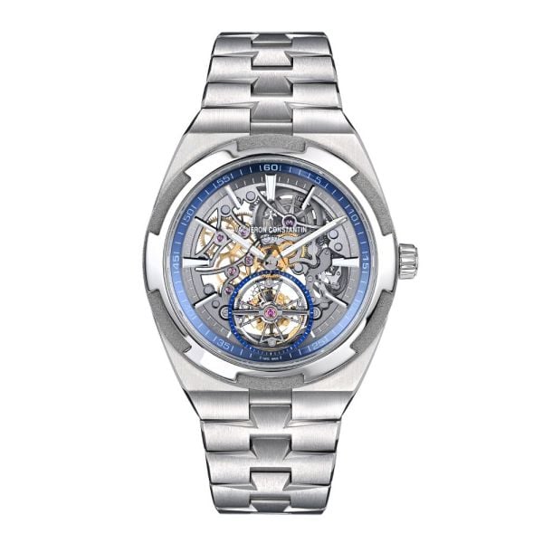 Vacheron Constantin Overseas 6000V/210T-B935, Tourbillon, Titanium, Skeleton Index Dial, 43 mm - Avi & Co. 1