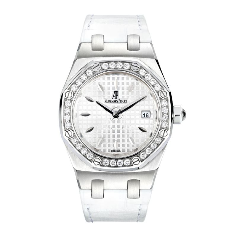 Audemars Piguet Royal Oak 67621ST, Stainless Steel, White Index