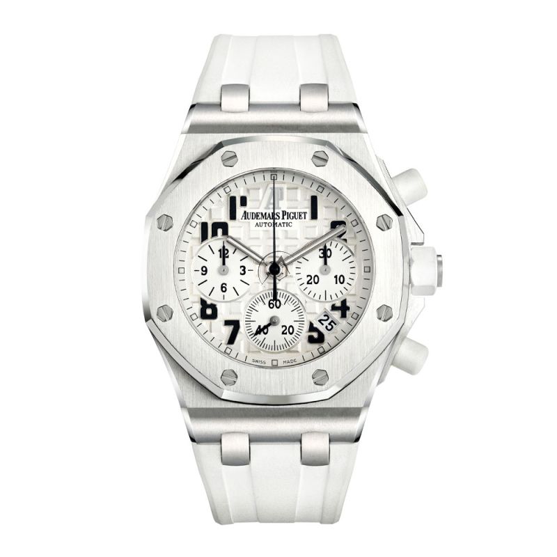 Audemars Piguet Royal Oak Offshore 26283ST, Stainless Steel, White