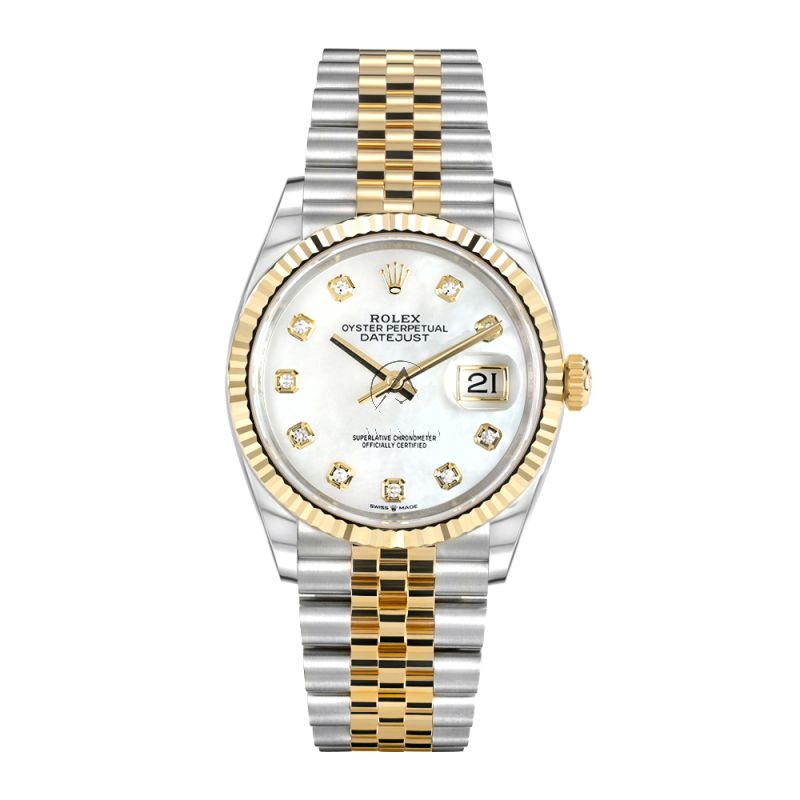 Rolex Datejust 36 126233, Stainless Steel & 18K Yellow Gold 
