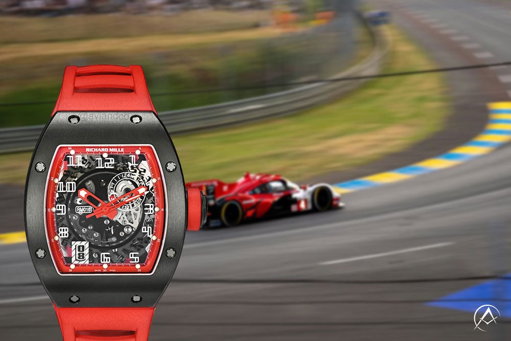 Richard Mille RM 010 “Sepang GP” Edition, Black BVD Titanium, Skeleton Dial Formula 1 watches
