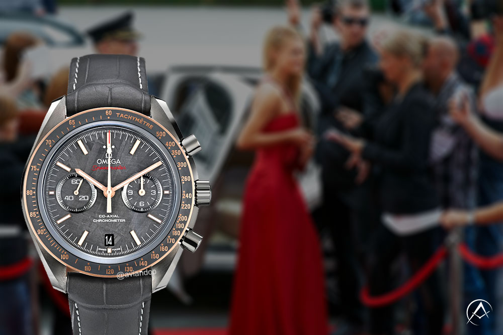 OMEGA Speedmaster Grey Side of the Moon, Ceramic & 18K Rose Gold, Meteorite Index Dial