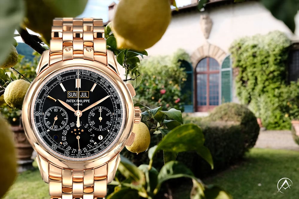 Patek Philippe Grand Complications, 18K Rose Gold, Black Index Dial