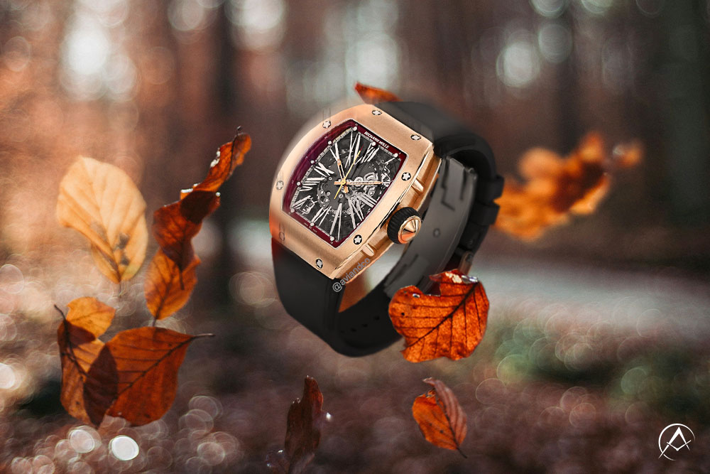 Richard Mille watches for fall - Richard Mille RM 023, 18K Rose Gold, Skeleton Roman Dial, 45 mm