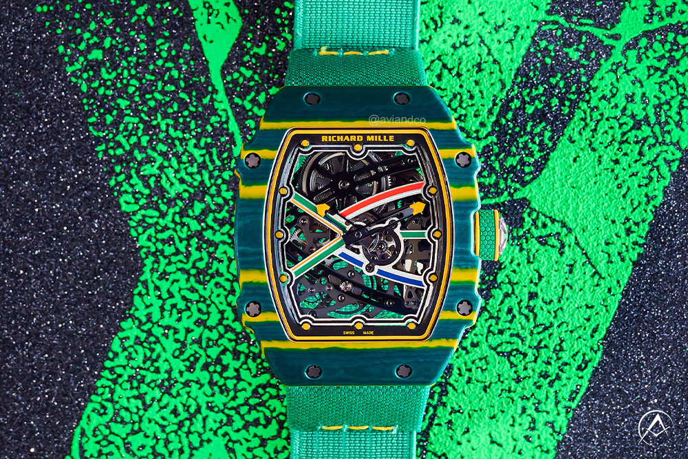 Richard Mille RM 67-02 “Wayde Van Niekerk,” Quartz TPT, Extra Flat, Skeleton Dial