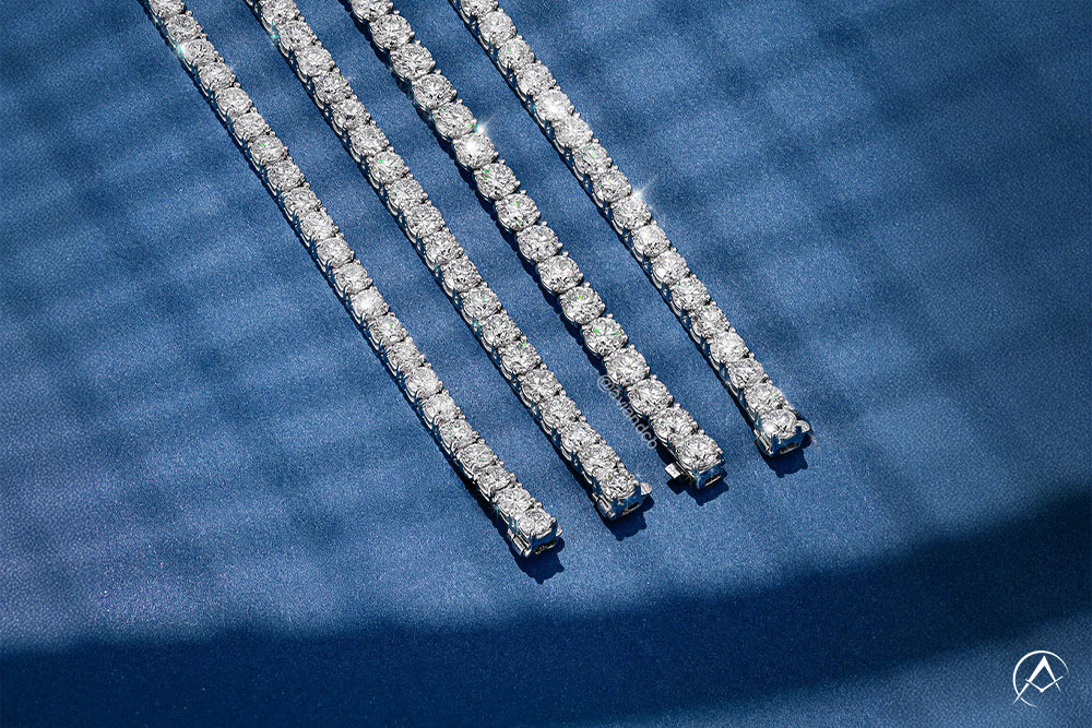Diamonds by Avi & Co. tennis bracelets for US Open