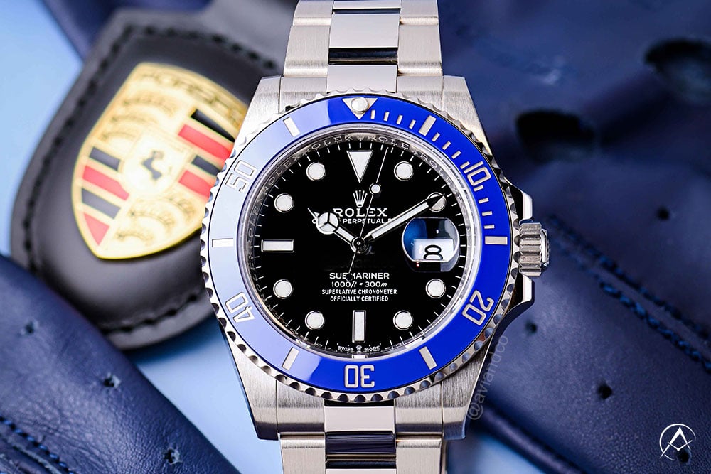 Rolex Submariner “Cookie Monster,” 18K White Gold, Black Dial