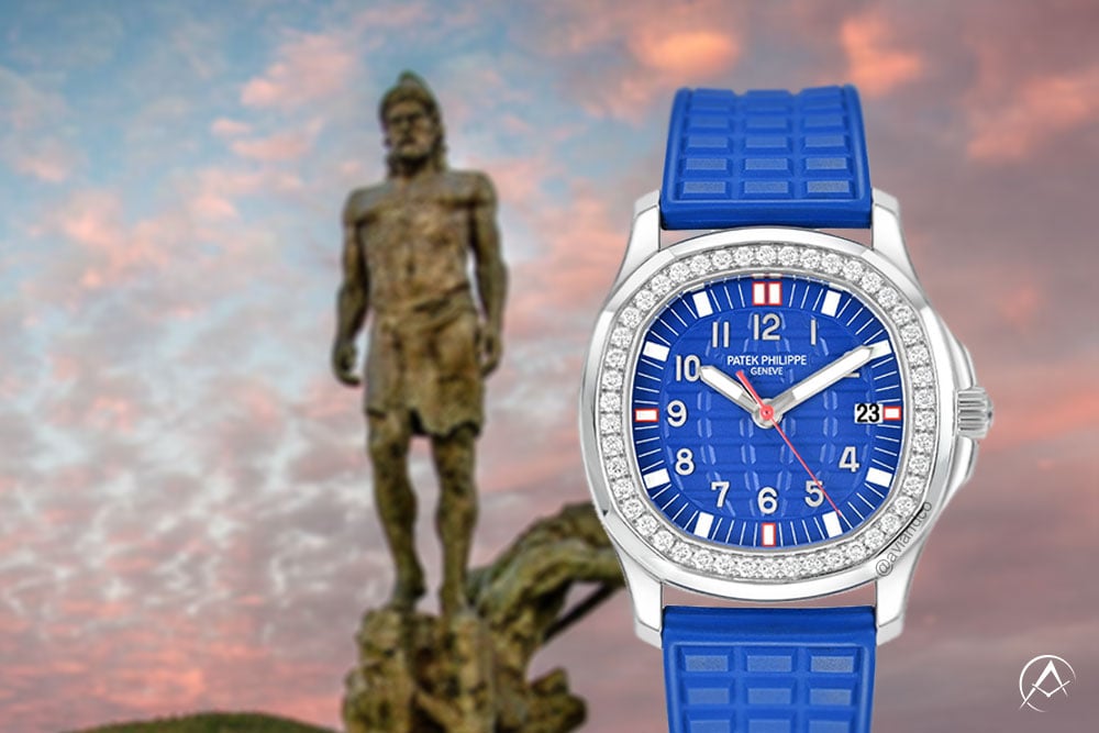 Patek Philippe Aquanaut Luce, Stainless Steel, Diamond Bezel, Blue Arabic Dial