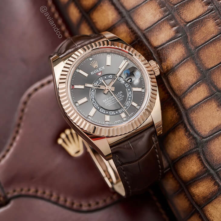 The Rolex Sky-Dweller: A Lavish Testament to Timeless Sophistication and Effortless Style
