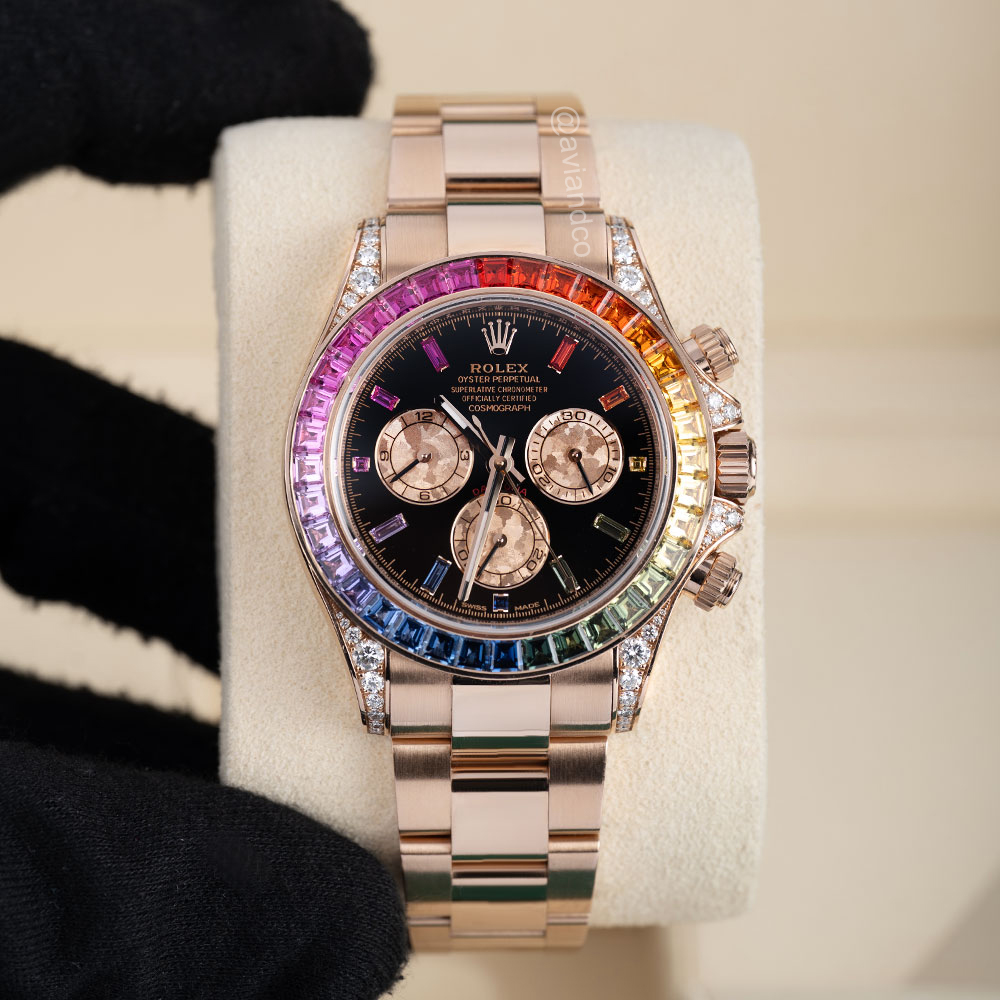 Rolex Daytona Cosmograph “Rainbow” watch, 40mm