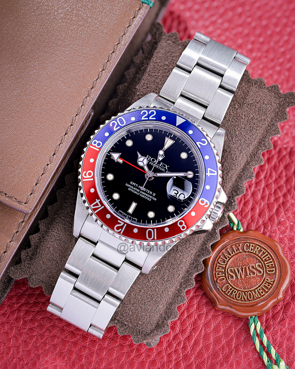 Rolex GMT-Master II, “Pepsi” edition