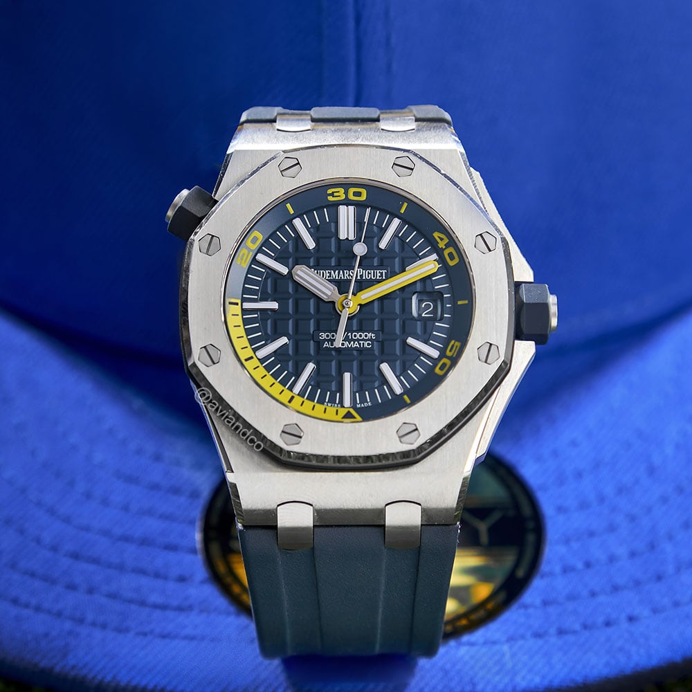 Audemars Piguet Royal Oak Offshore, Diver, Steel, Blue Dial, 42 mm