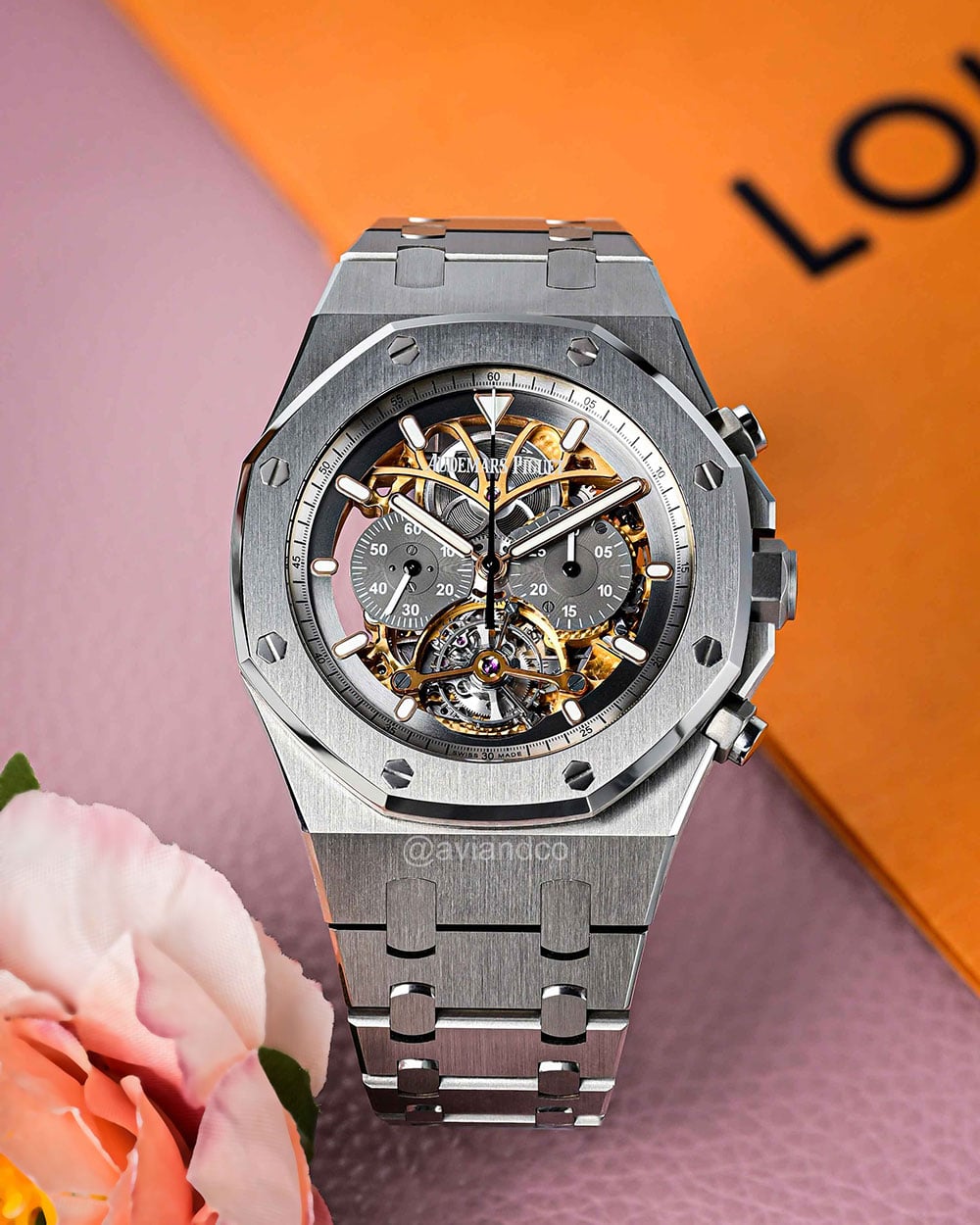 Audemars Piguet Royal Oak, Titanium, Openworked Dial