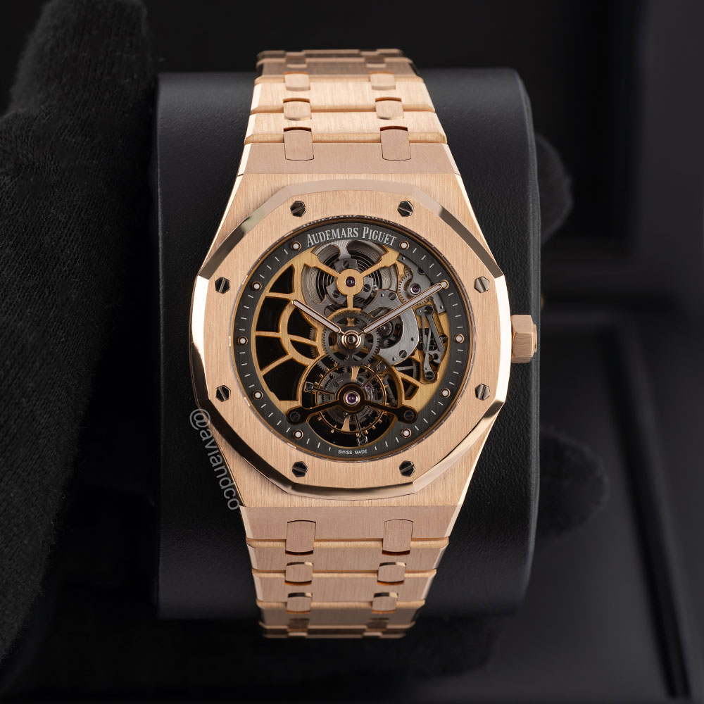 Audemars Piguet Royal Oak Tourbillon “Dubai Edition,” 18K Rose Gold