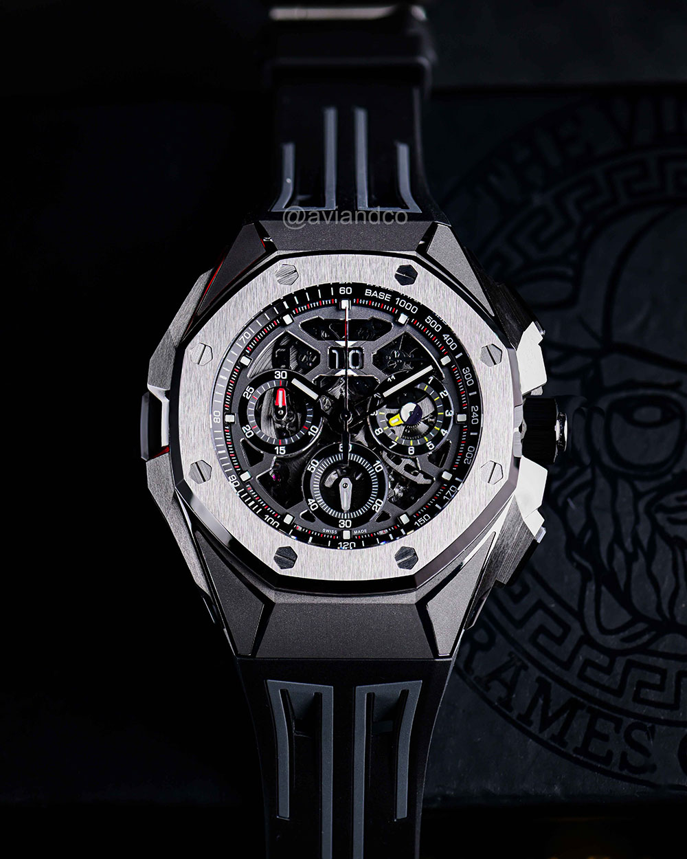 Audemars Piguet Royal Oak Concept Chronograph, GMT, Skeleton Dial