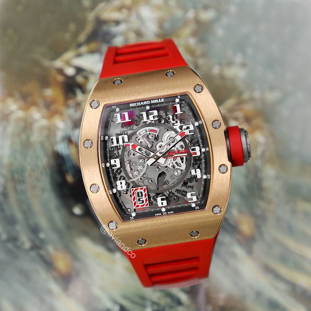 Richard Mille RM 030, Red Rubber Strap