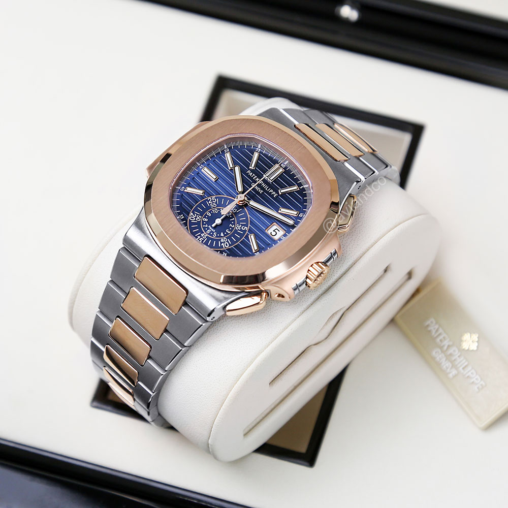 Patek Philippe Nautilus 5980/1AR-001, Steel and 18K Rose Gold, 40 mm