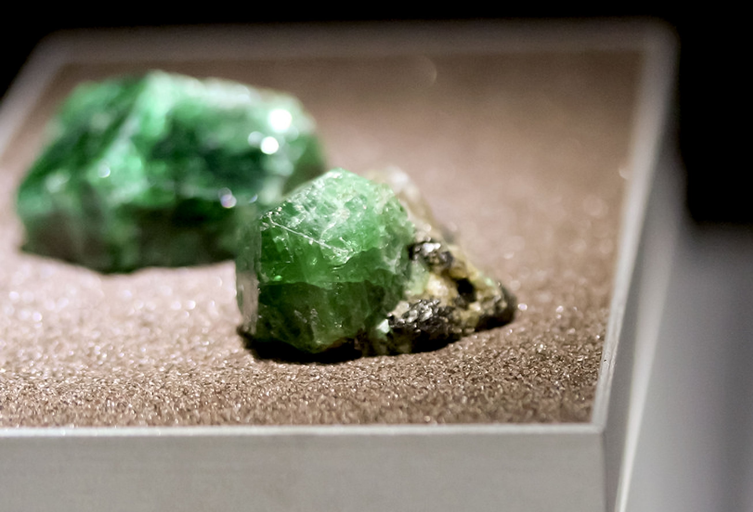 Vibrant green Tsavorite sourced from the world&rsquo;s finest mines