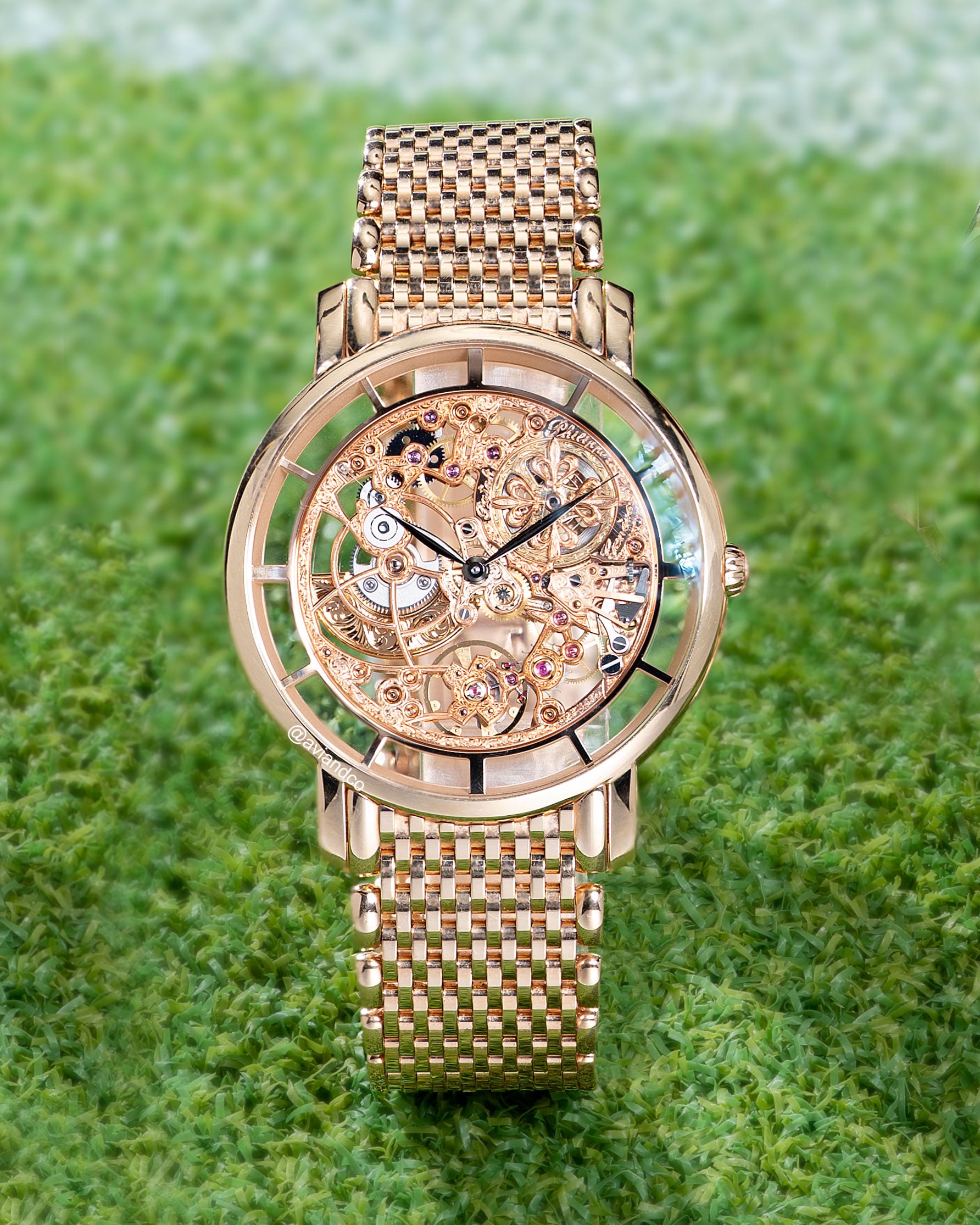 Patek Philippe Complications, 18K Rose Gold, Skeleton Dial, 39 mm