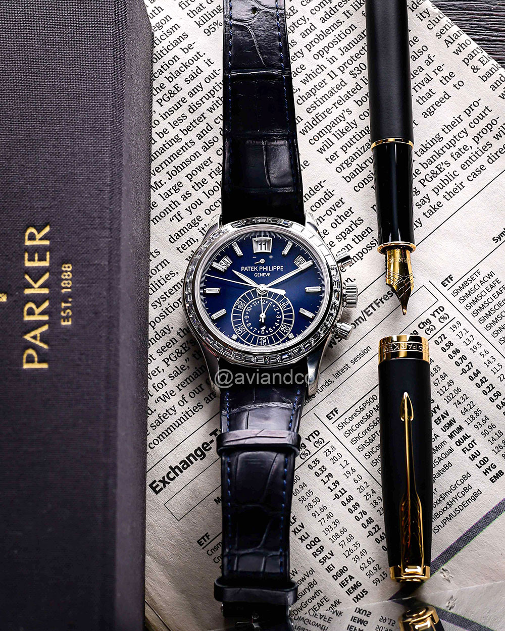 Patek Philippe Complications, Annual Calendar, Diamond Bezel