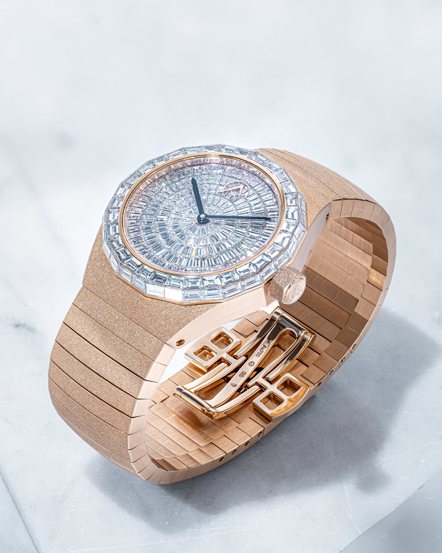 40 mm Limited Edition Avi & Co. Timepiece from The Frosted Collection.