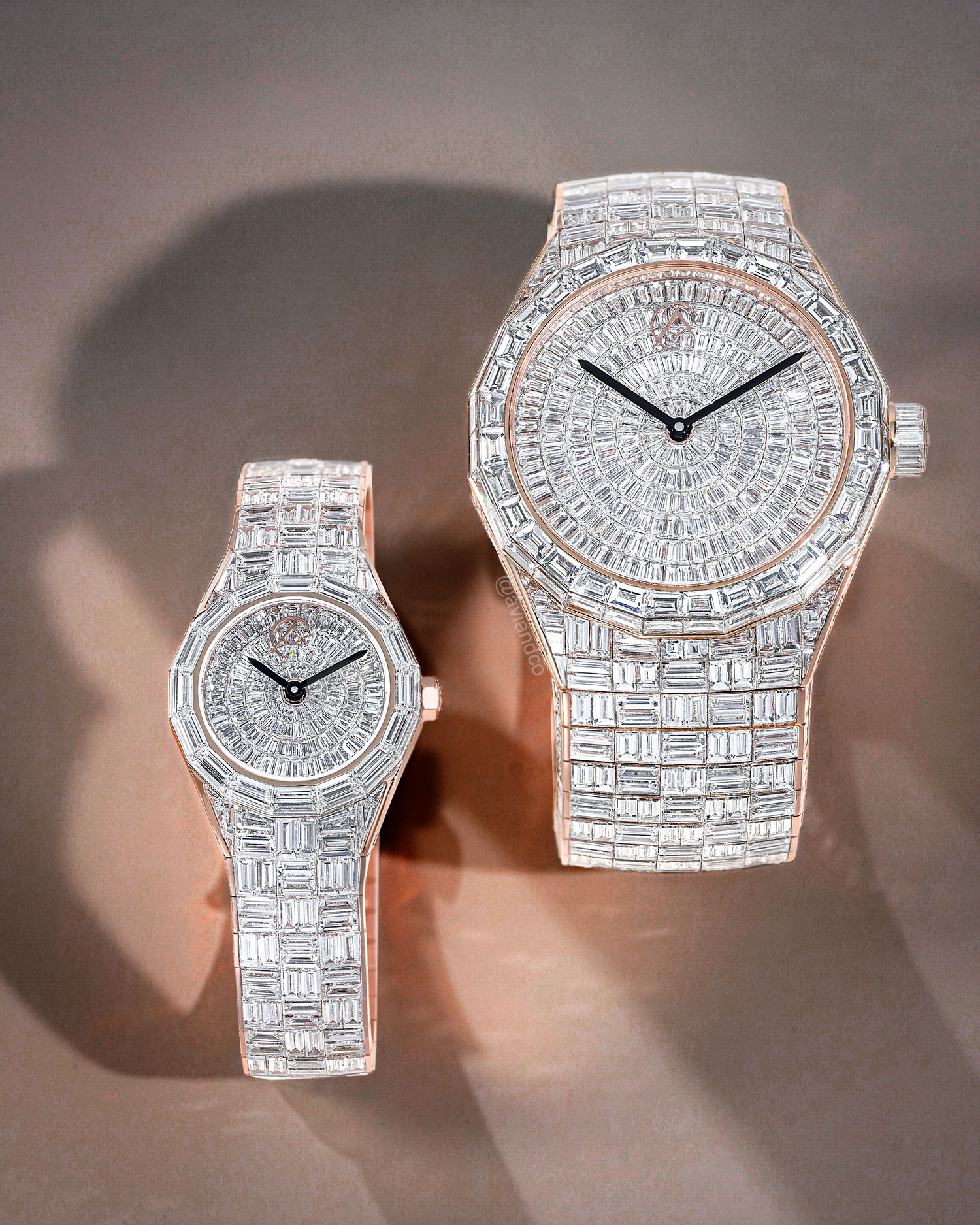 Avi & Co. Iced Collection Mini and Standard Watches