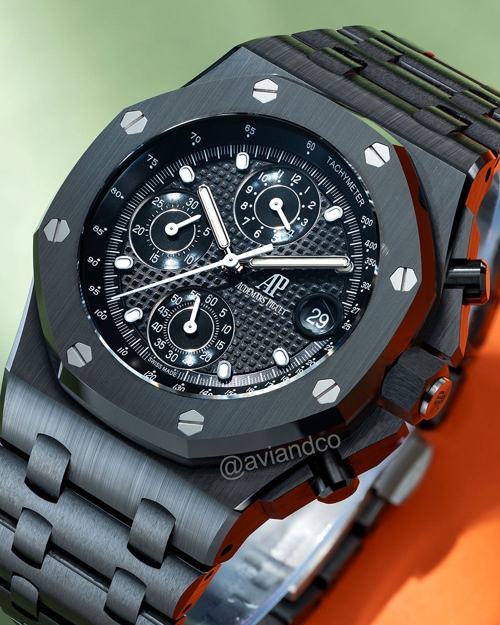 Audemars Piguet Royal Oak Offshore, Black Ceramic, Black Dial, 42 mm
