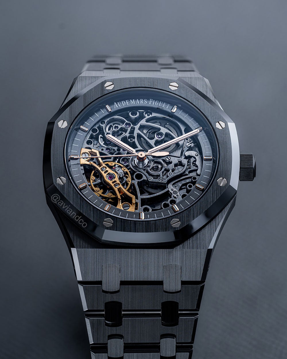 Audemars Piguet Royal Oak, Double Balance Wheel, Openworked Dial
