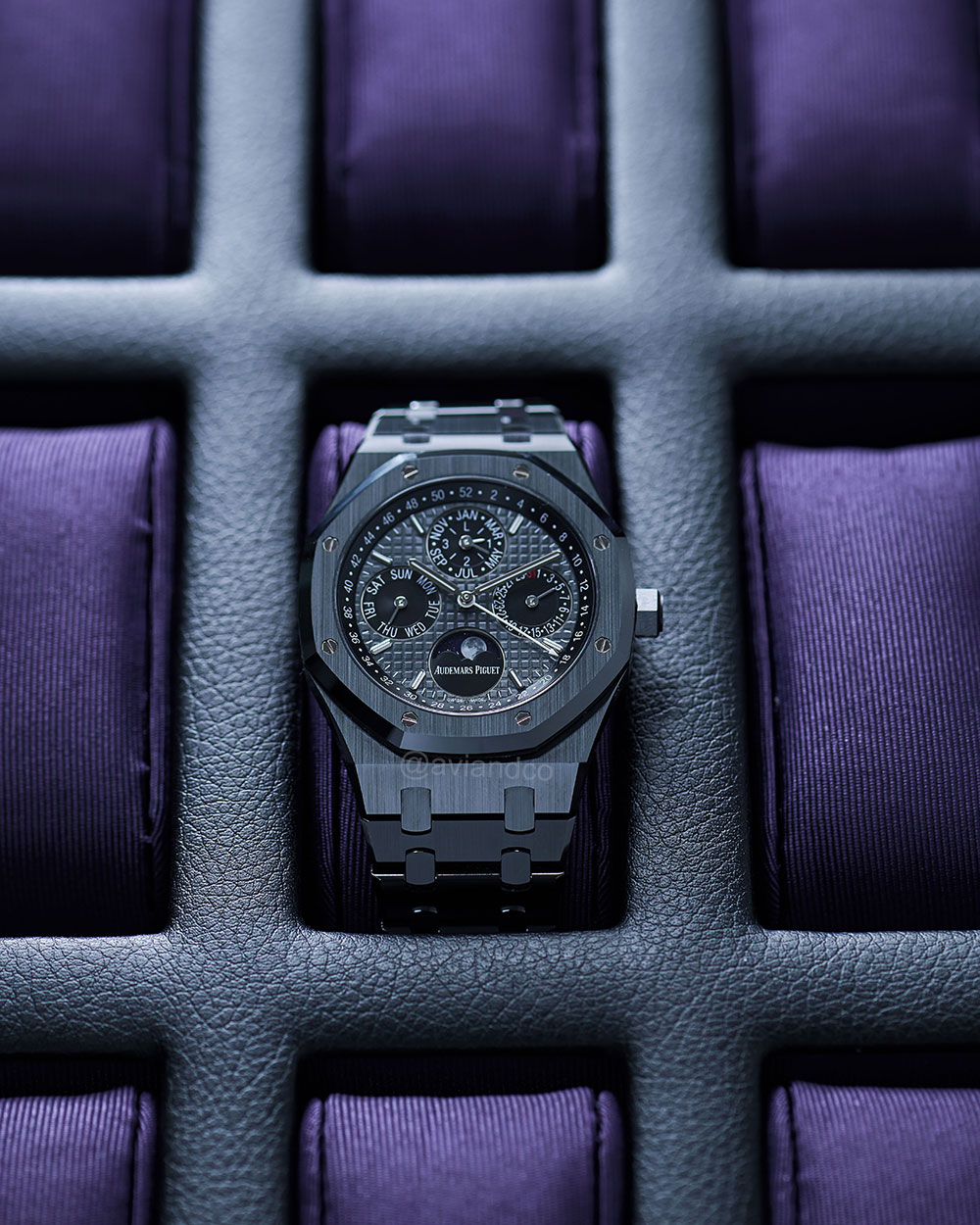 Audemars Piguet Royal Oak, Black Ceramic, Grey Dial, 41 mm