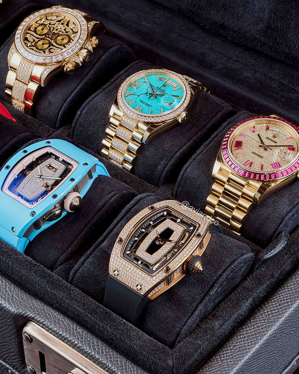 Collector&rsquo;s Box of Luxury Watches