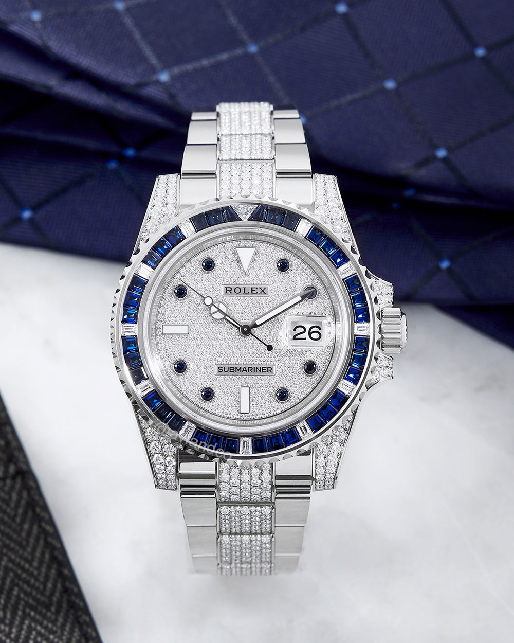 Rolex Submariner Reference #116659SABR, 18K White Gold, Sapphire Bezel