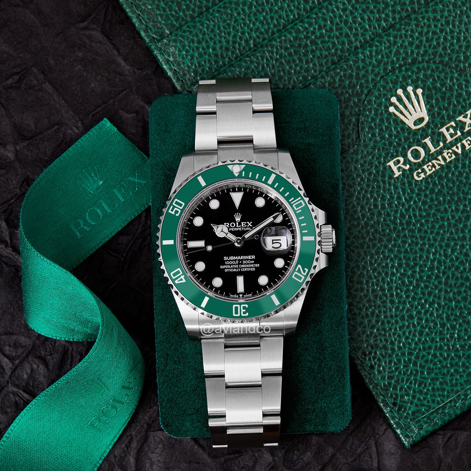 Rolex Submariner, Steel, &ldquo;Starbucks&rdquo; edition, 41 mm