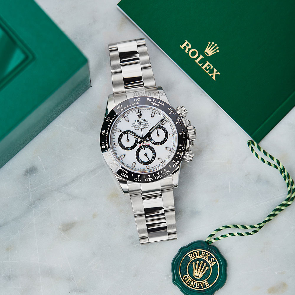 Rolex Cosmograph Daytona, 116500LN, stainless steel, white index dial
