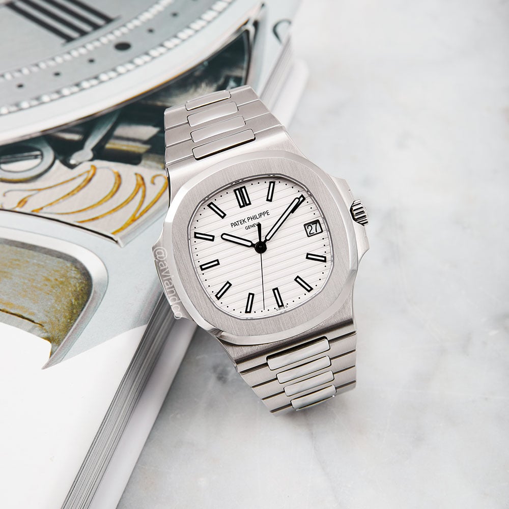 Patek Philippe Nautilus 5711/1A-010, Steel, White Index Dial, 40 mm