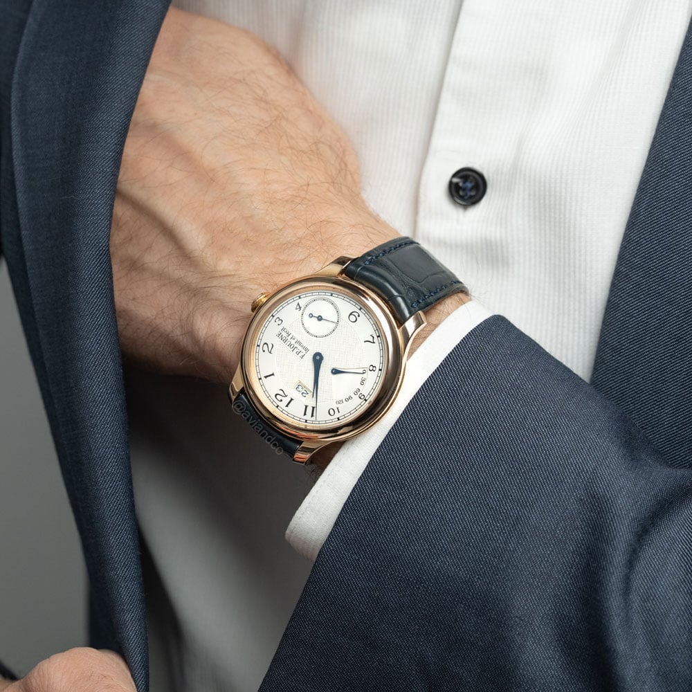 F.P. Journe Octa Automatique Reserve, 18K Rose Gold, Guilloche Silver Dial, 40 mm