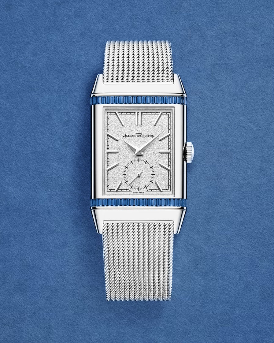 Jaeger-LeCoultre Reverso Tribute Monoface, 18K White Gold, Small Seconds, 46 mm