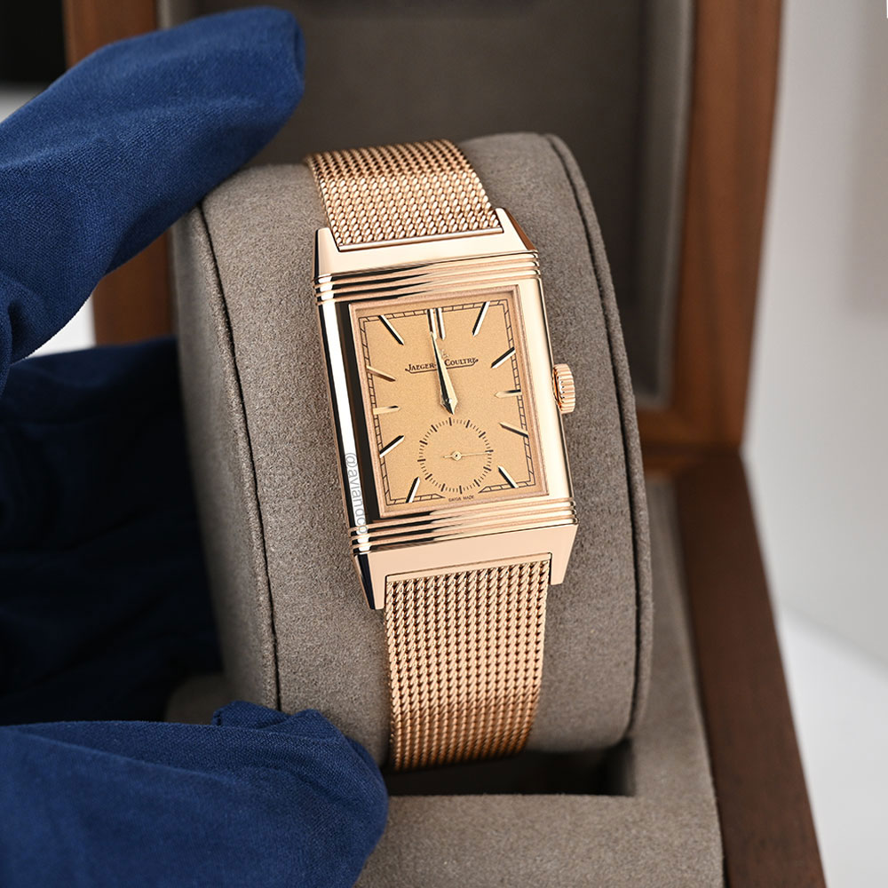Jaeger-LeCoultre Reverso Tribute Monoface Small Seconds, 18K Rose Gold, 46 mm