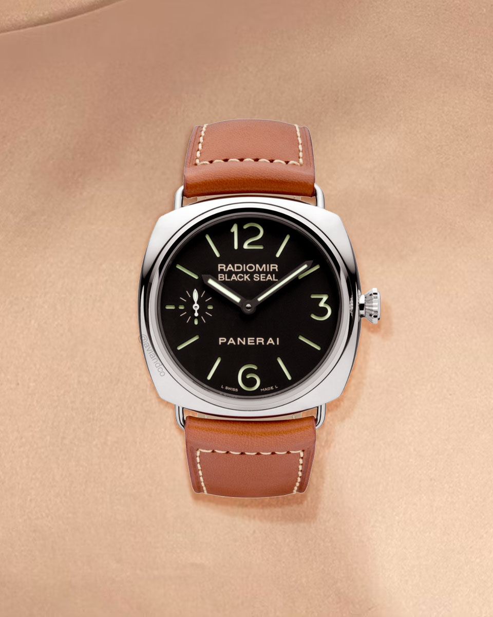 Panerai Radiomir, Black Seal, Steel, Black Dial, 45 mm