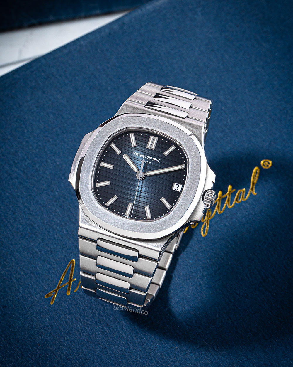 Patek Philippe Nautilus, Reference 5711, Stainless Steel, Blue Dial