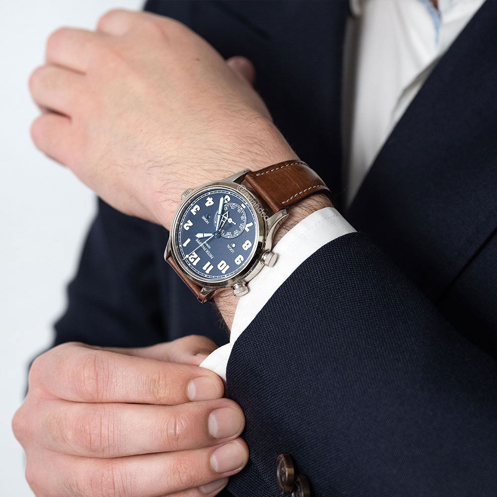 Patek Philippe Calatrava Pilot Travel Time, Reference #5524G-001