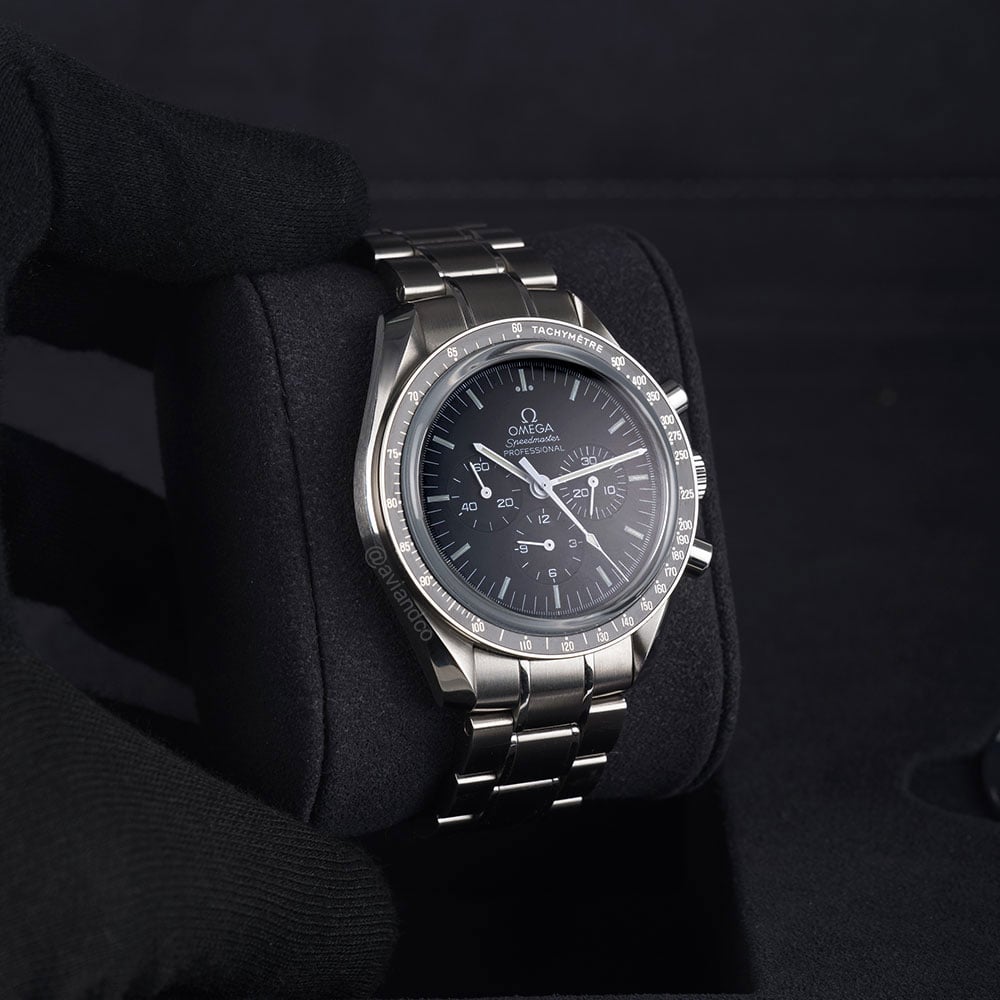 Omega Speedmaster steel, Professional “Moonwatch,” Black Dial, 42 mm