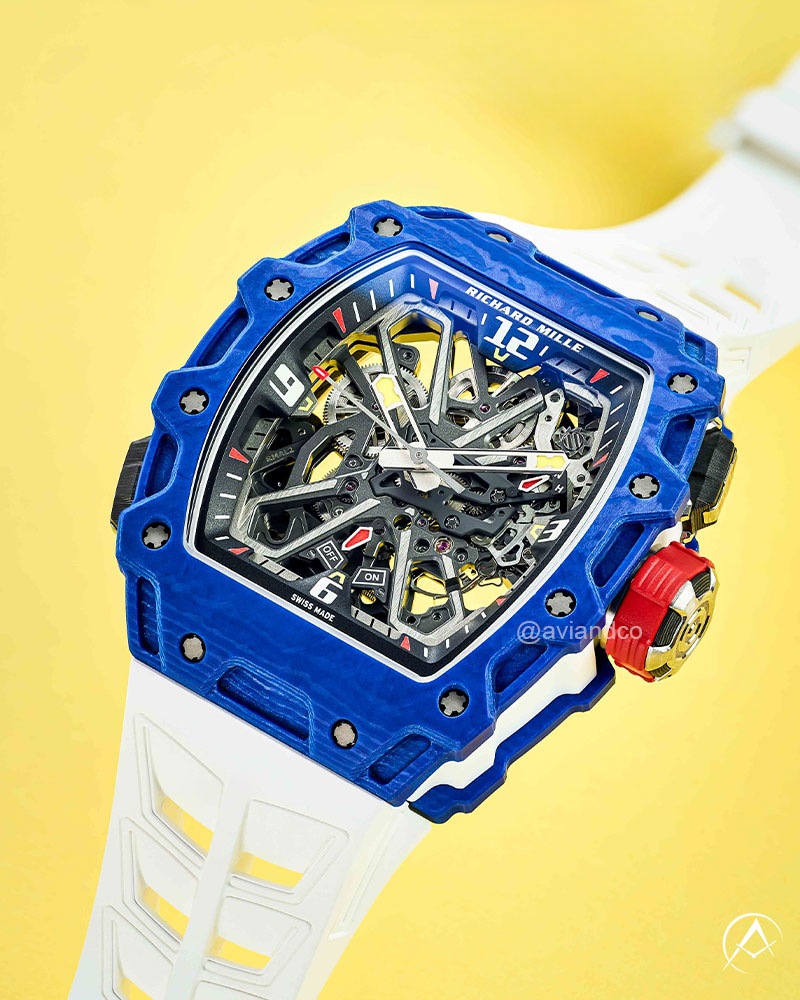 Richard Mille RM 35-03, Blue Carbon TPT