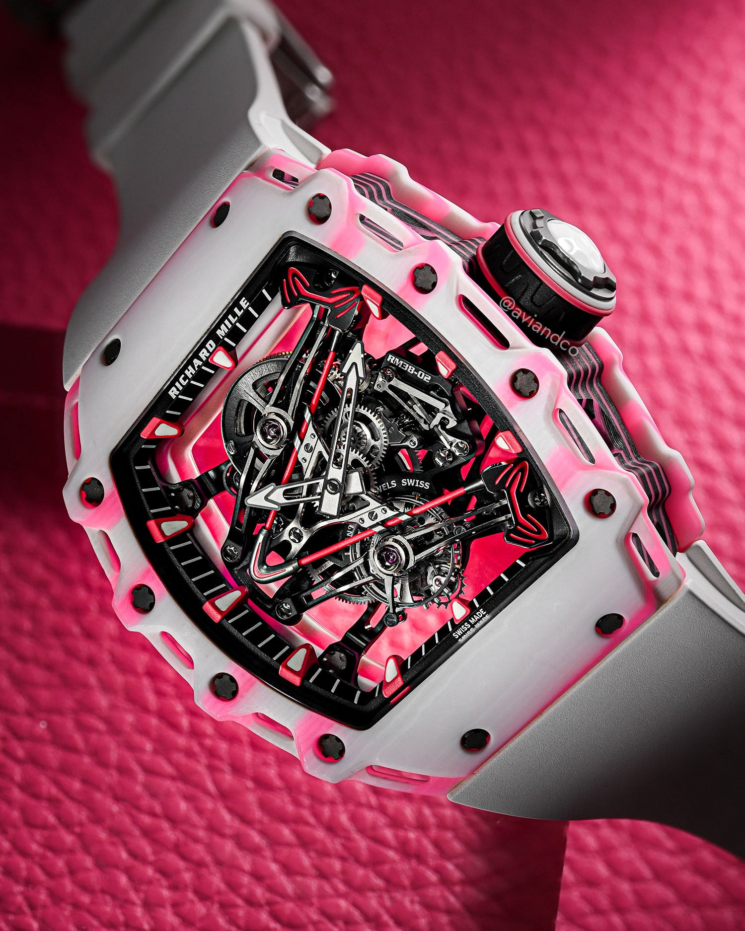 RM 38-02 Bubba Watson Pink Tourbillon watch