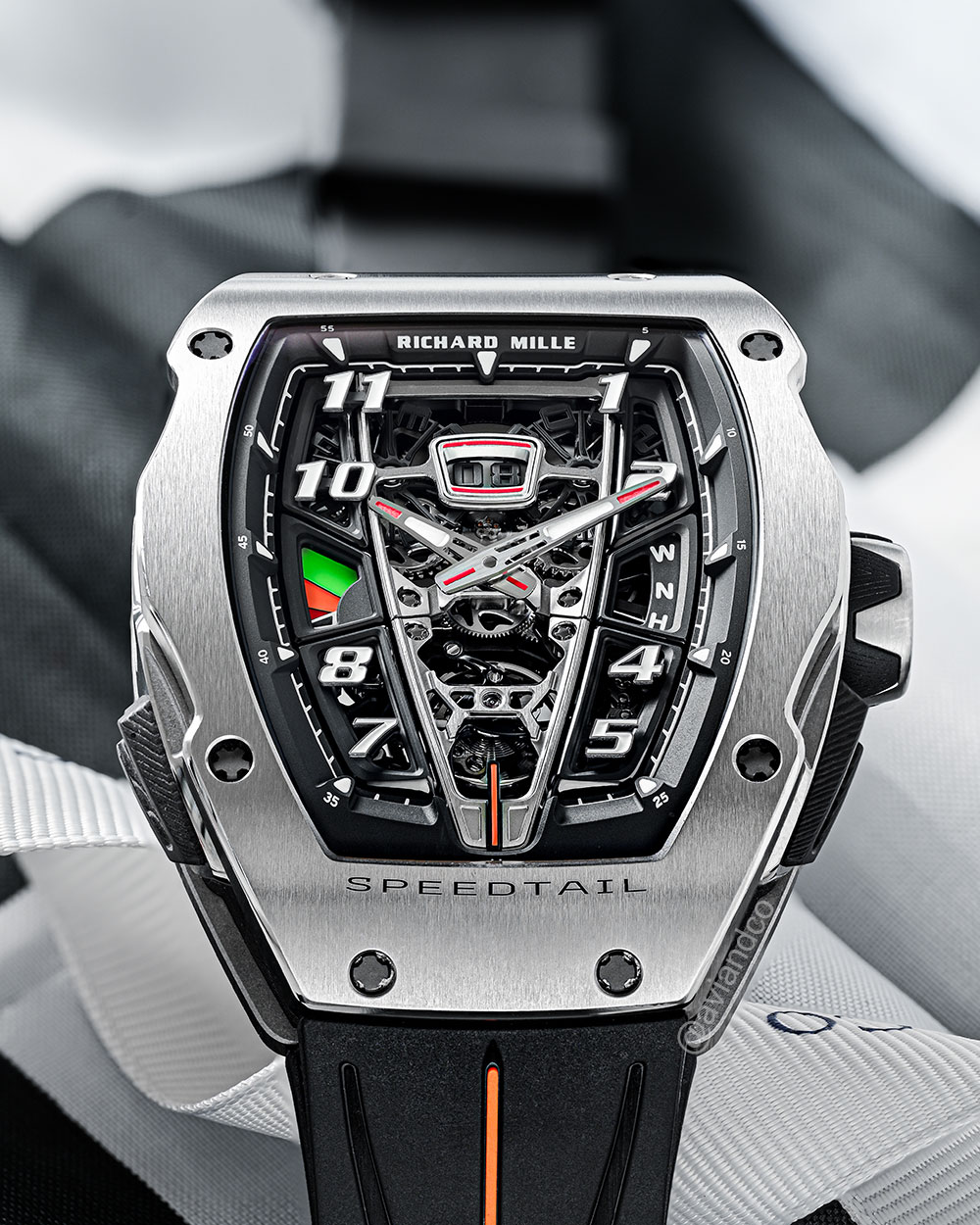 Richard Mille RM 40-01, McLaren Speedtail, Titanium