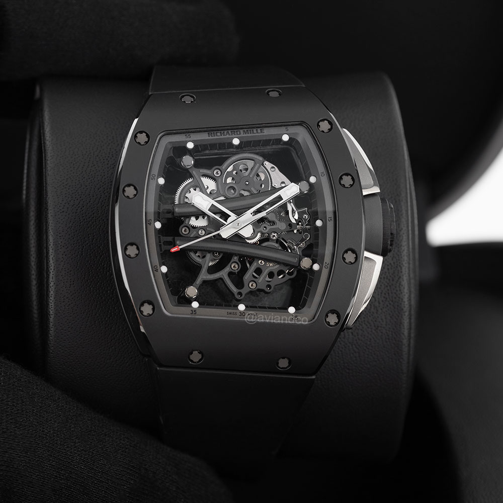 Richard Mille RM 61-01 Yohan Blake, TPZ Black Ceramic, Skeleton Dial