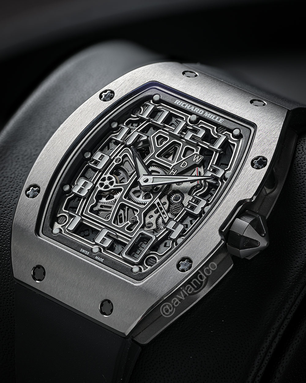 Richard Mille RM 67-01, Ultra-Thin, Skeletonized Dial, Titanium, 48 mm
