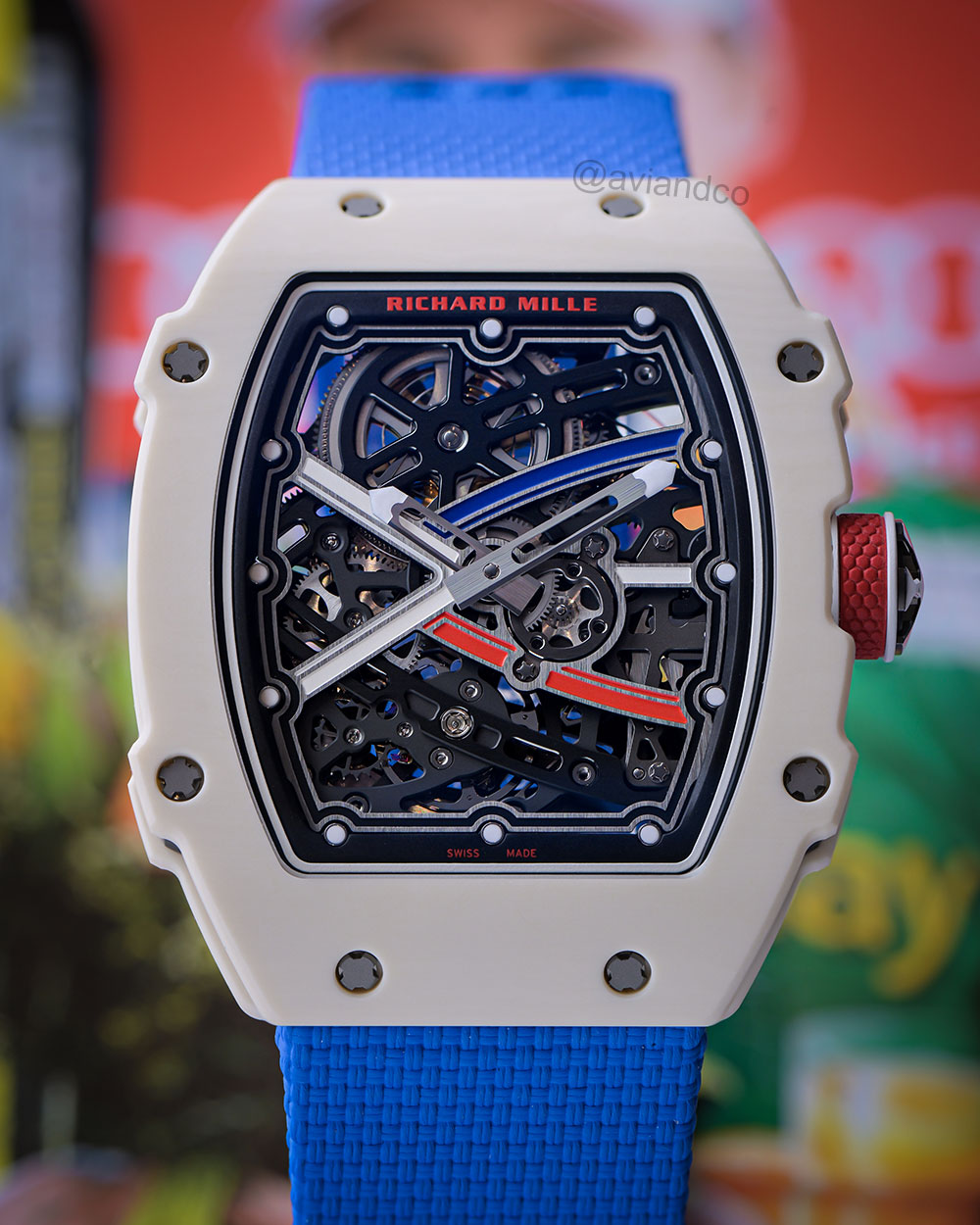 Richard Mille RM 67-02, White Carbon, Transparent Dial