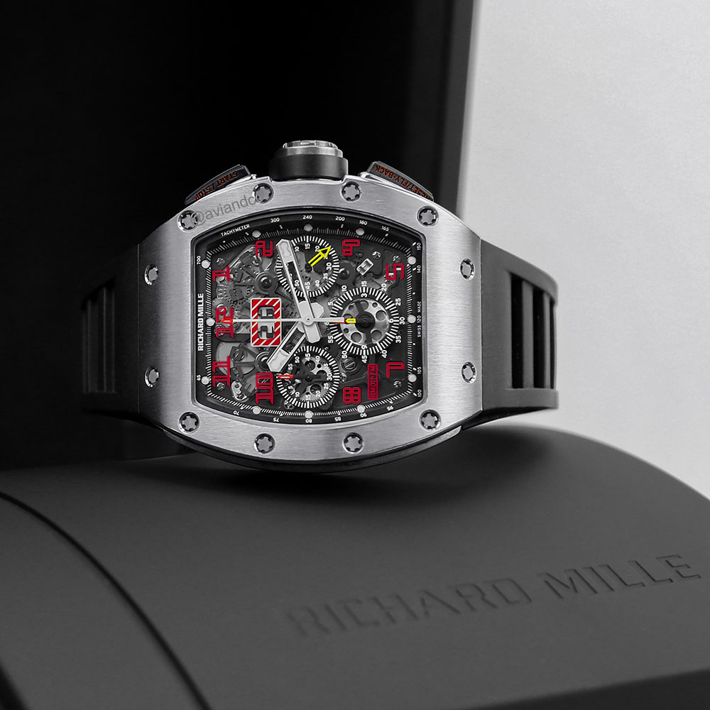 Richard Mille RM011 x Felipe Massa Sandblast edition