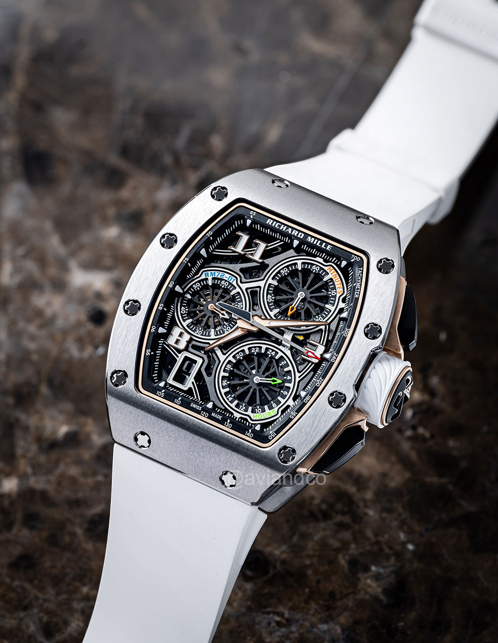 Richard Mille RM 72-01, Titanium, Flyback Chronograph
